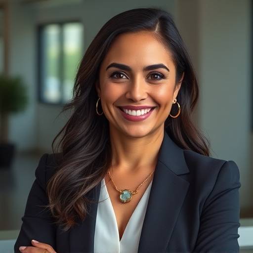 Photo of Elena Rodriguez, CEO of AudioVerse