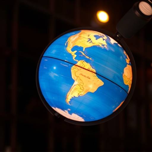 Podcast art for 'Global News Today' podcast: Spinning globe