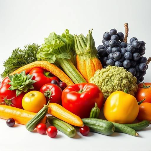 Podcast art for 'Health & Wellness' podcast: Fruits and vegetables
